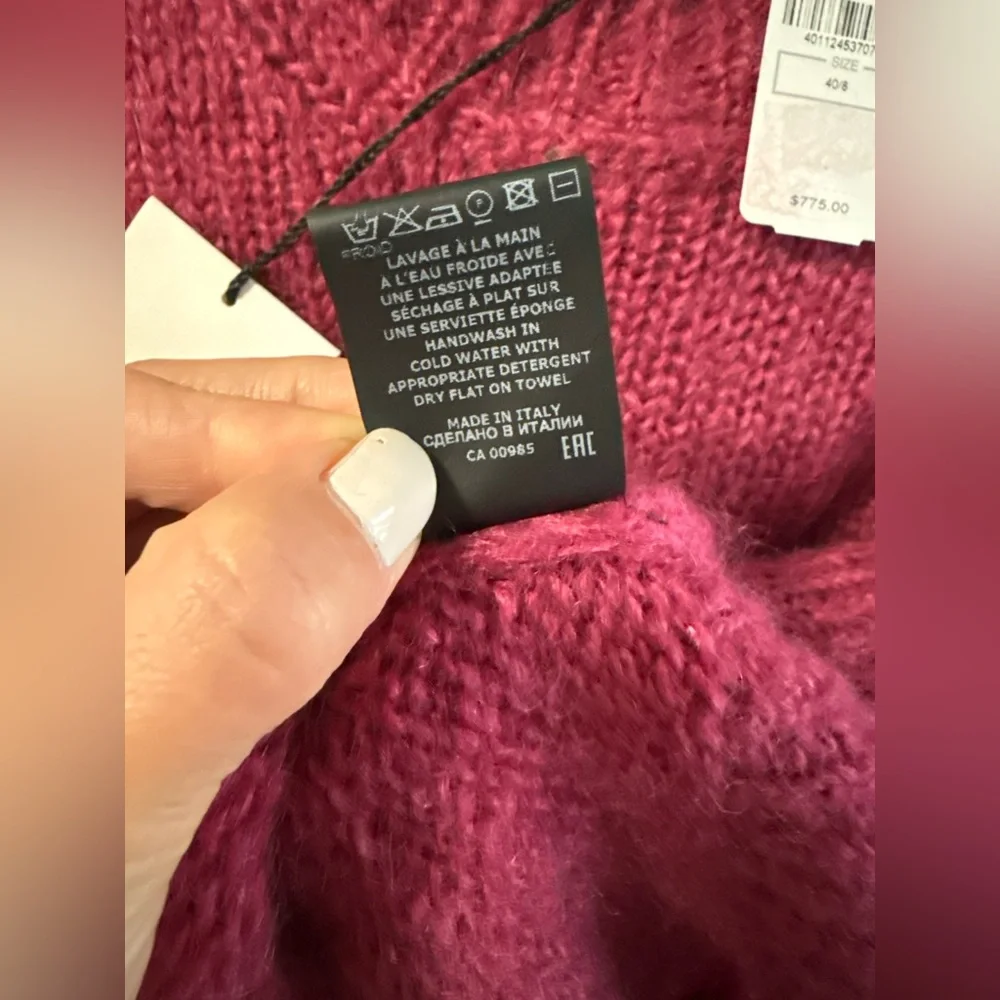 Isabel Marant Elise Blouson Sleeve Sweater
In Raspberry - Picture 7 of 7